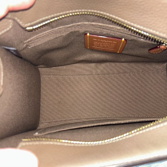 Coach Maggie Small Tote Bag Dark Stone - Picture 4 of 6